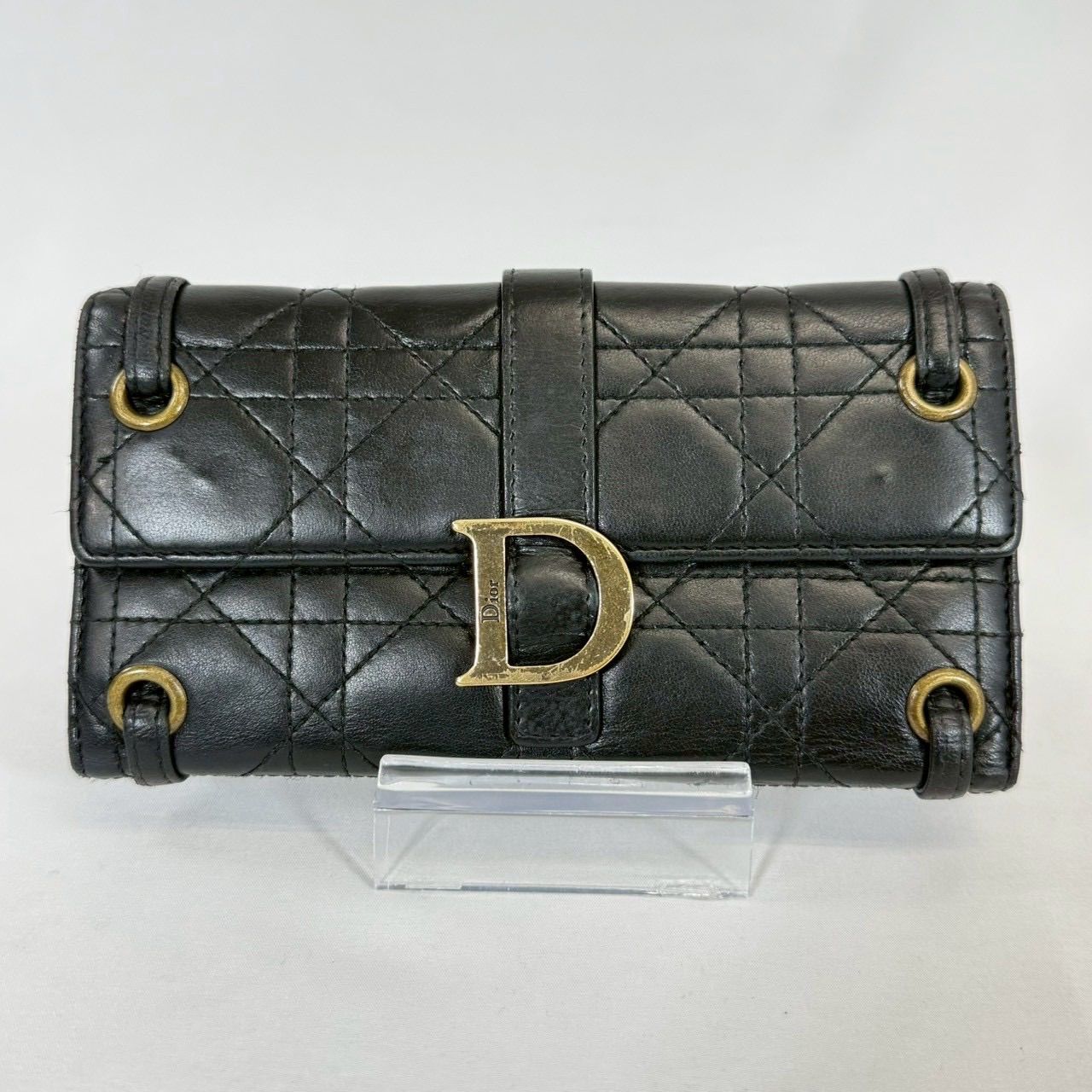 希少・美品】Christian Dior クリスチャン ディオール カナージュ D 