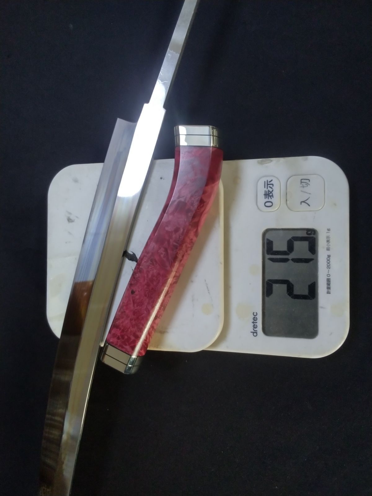 城山刃物製作所(堺業務用刃物メーカー直売)九寸 切付け柳刃 超鋼