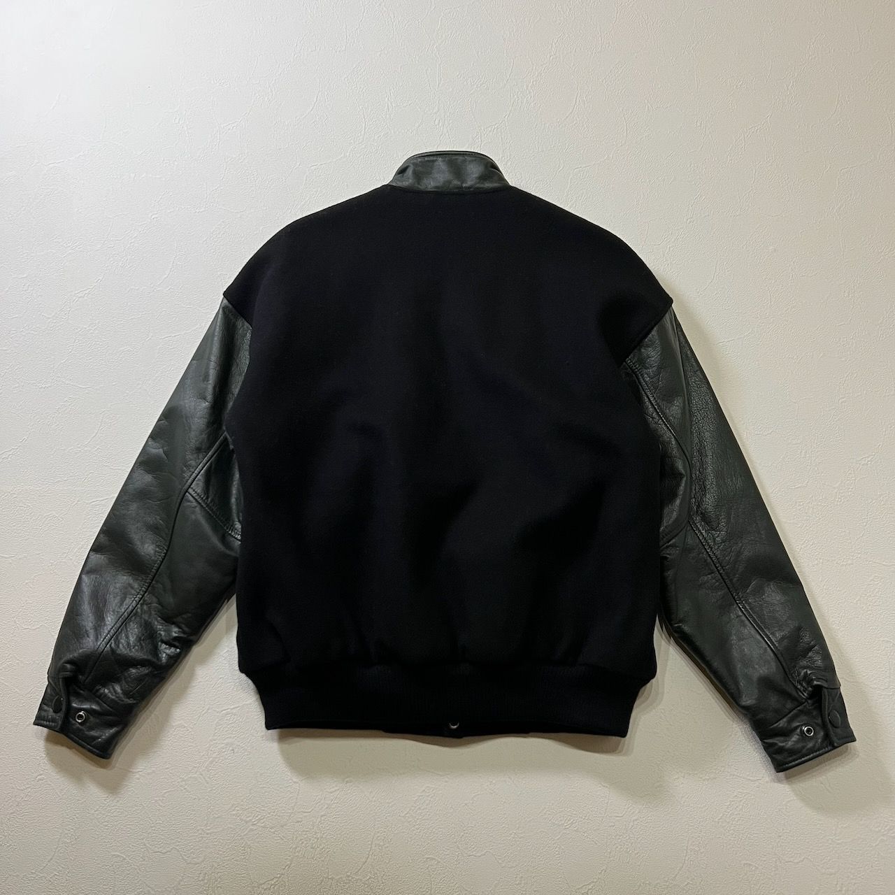 Rivers End レザースリーブ ウール混 スタジャン リバーズエンド 