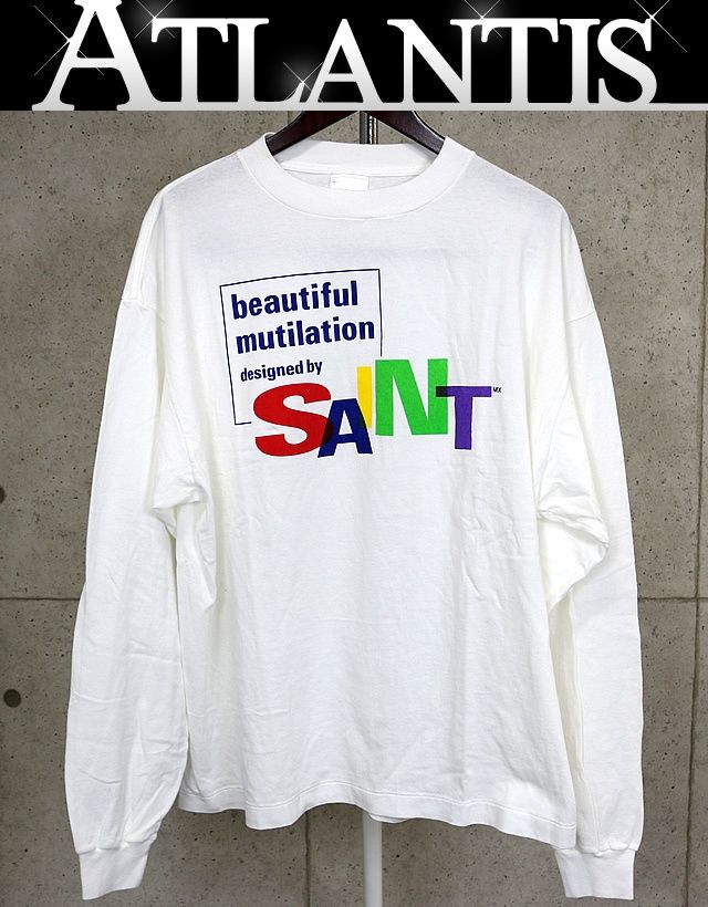 SAINT MICHAEL 銀座店 セント マイケル 新品 BEAUTIFUL SAINT ロンT