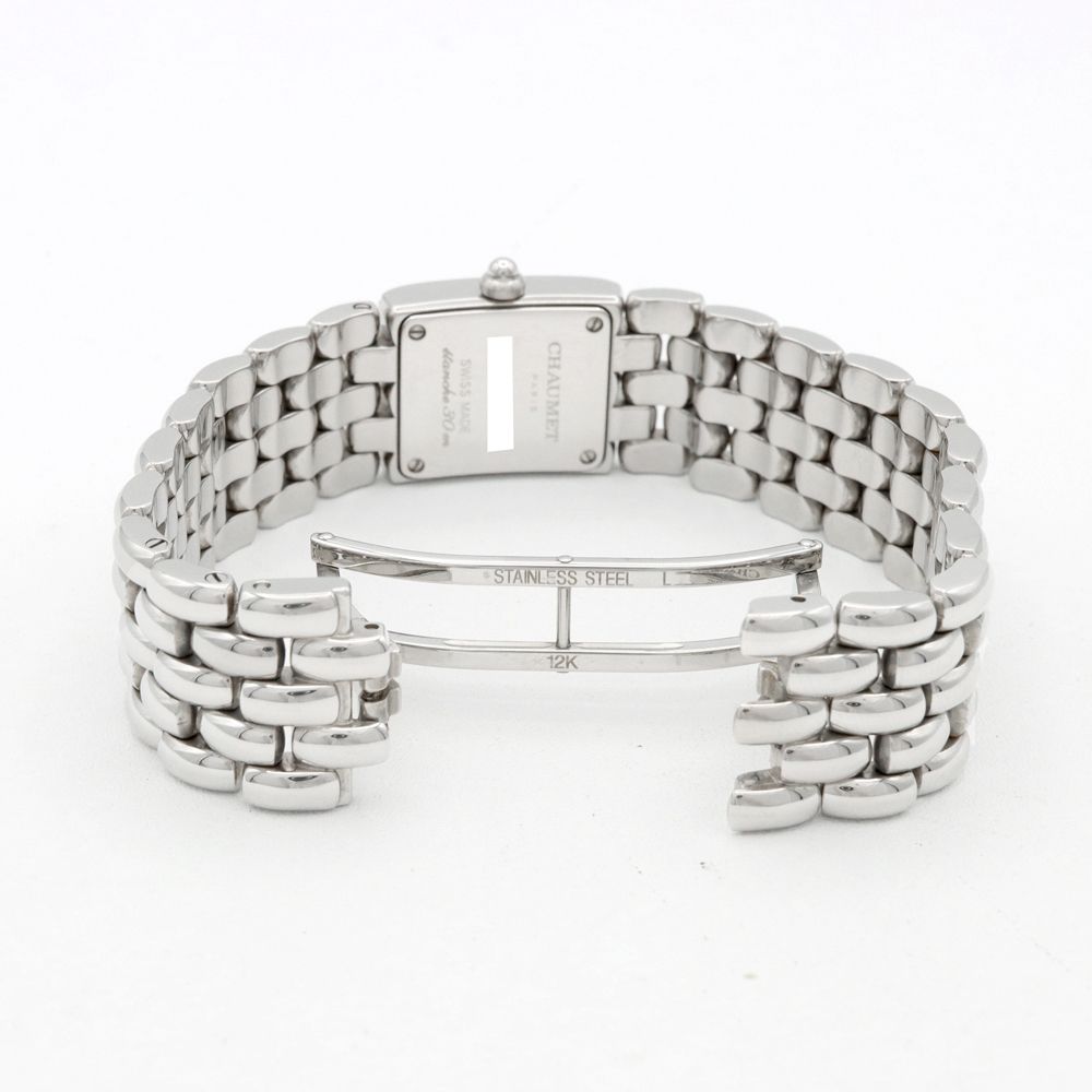 電池交換済 CHAUMET ショーメ ケイシス ダイヤベゼル ダイヤモンド