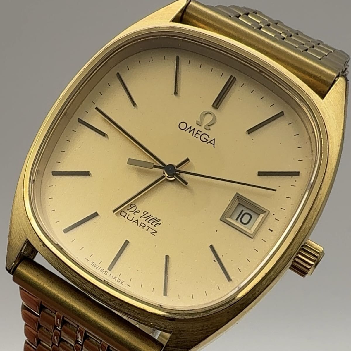 OMEGA オメガ デビル クォーツ 腕時計 / Wristwatch 不稼働 リューズ