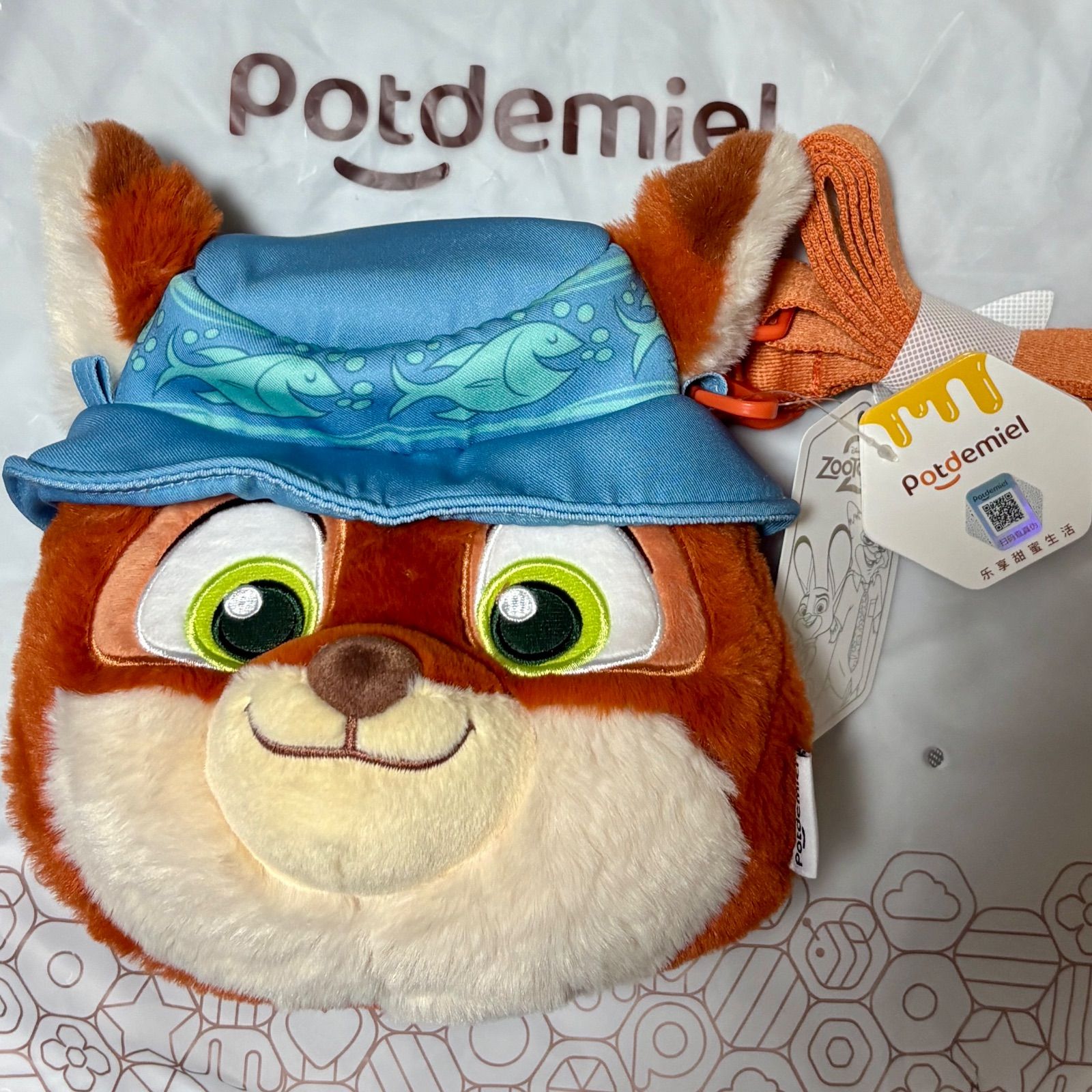 海外限定 ニック ジュディ potdemiel ポシェット ズートピア2