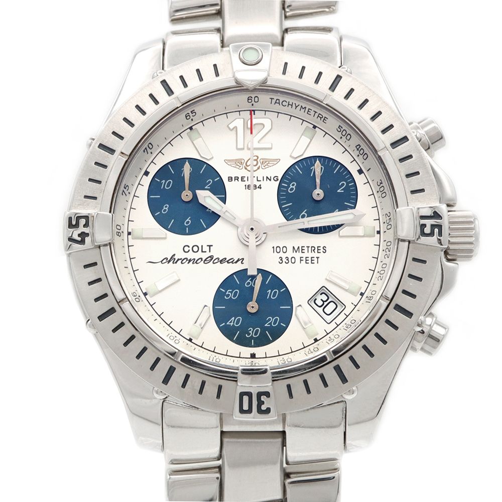 BREITLING ブライトリング コルトオーシャン A17035 ブルー文字 BREITLING ブライトリング コルトオーシャン A17035 ブルー文字