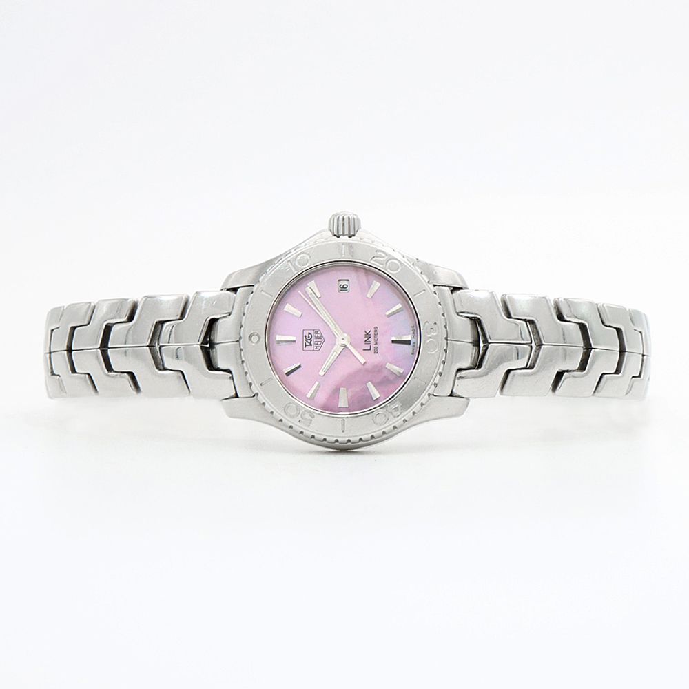 電池交換済 TAG Heuer タグホイヤー リンク WJ1315 200m防水 デイト