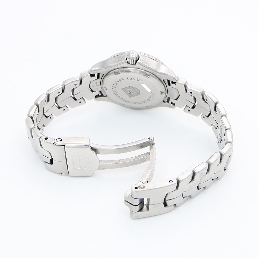 電池交換済 TAG Heuer タグホイヤー リンク WJ1315 200m防水 デイト