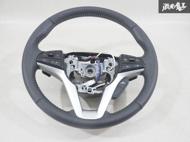 傷少なめ】 スズキ 純正 MK53S スペーシア ステアリング ホイール