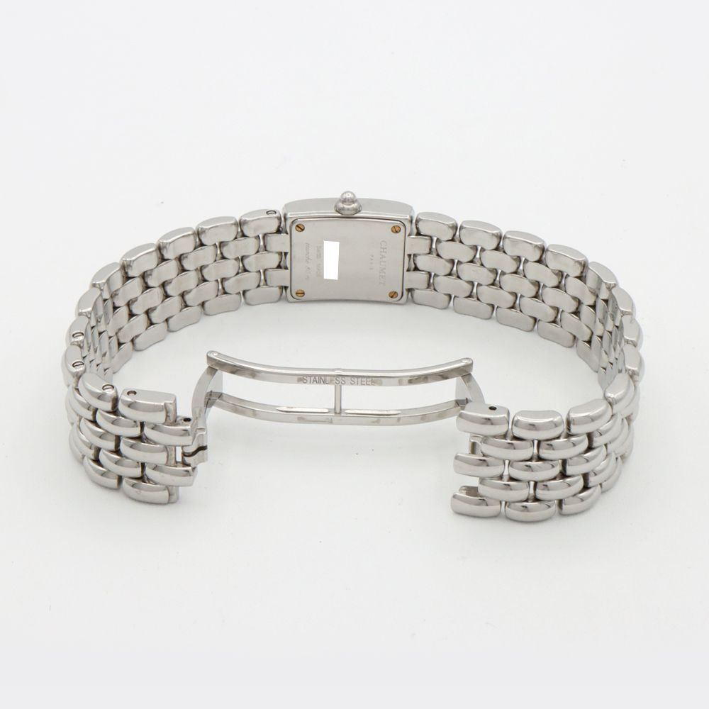 電池交換済 CHAUMET ショーメ ケイシス ダイヤベゼル 12Pダイヤ ピンク