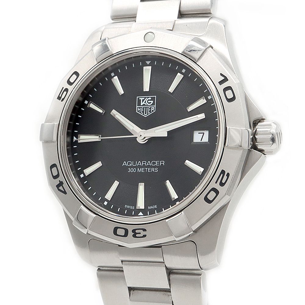 電池交換済 TAG Heuer タグホイヤー アクアレーサー WAP1110 BA0831