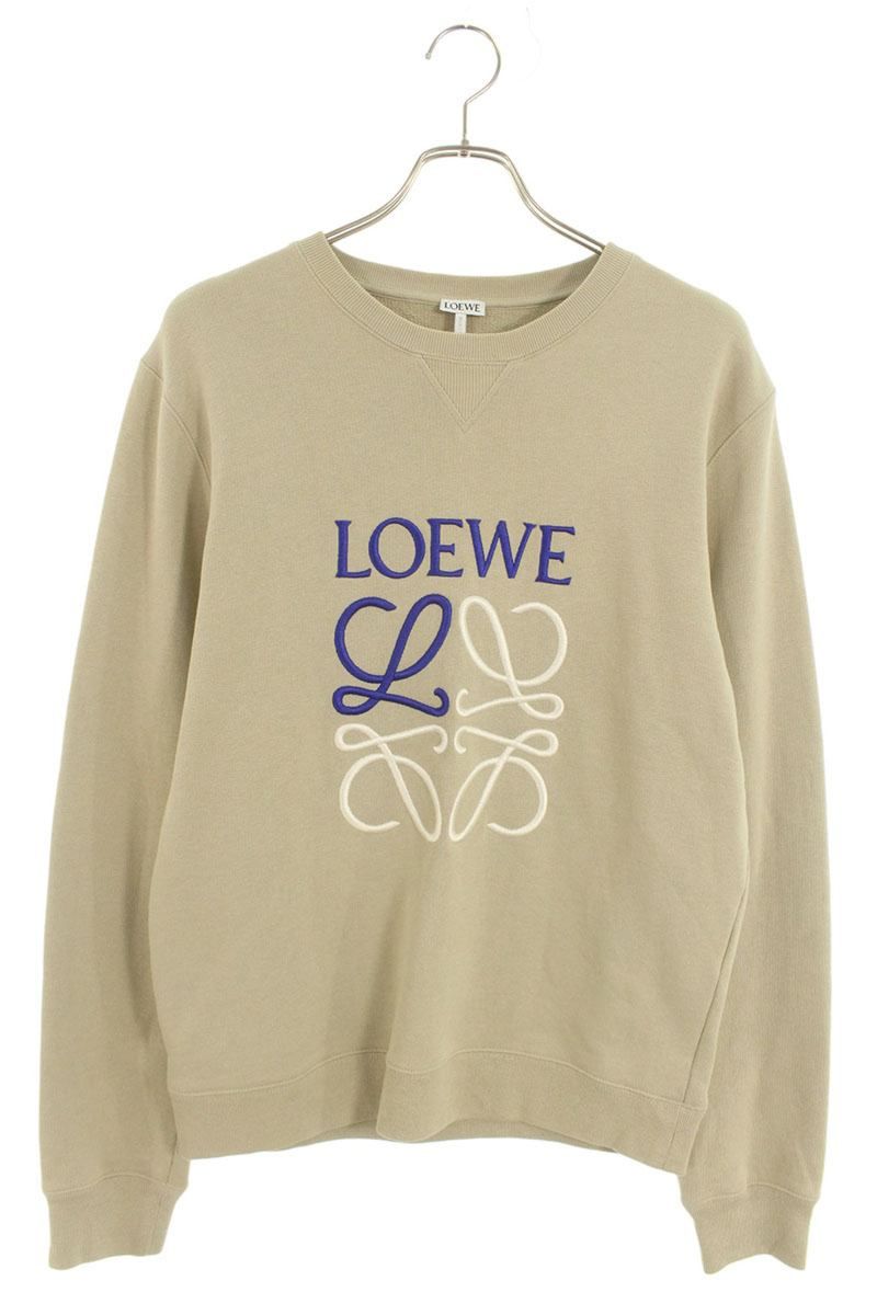 ロエベ H526Y24X10 アナグラムロゴ刺繍スウェット メンズ M ※12/28～1