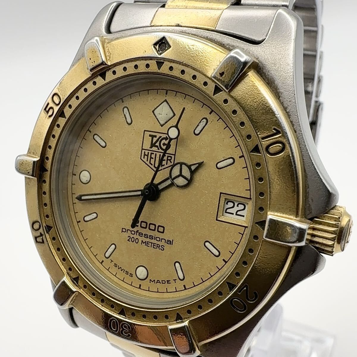 稼働 TAG HEUER タグホイヤー 964.006 プロフェッショナル TAG HEUER タグホイヤー プロフェッショナル 964.006 クォーツ メンズ