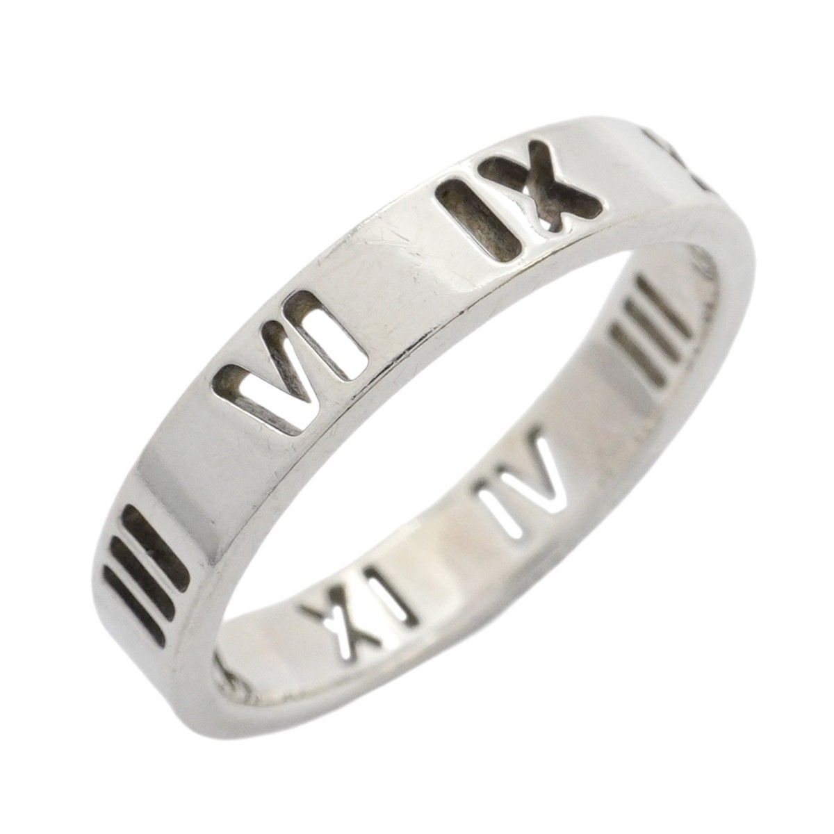 5jpb0550】ティファニー リング アトラス ナロー シルバー925 10号