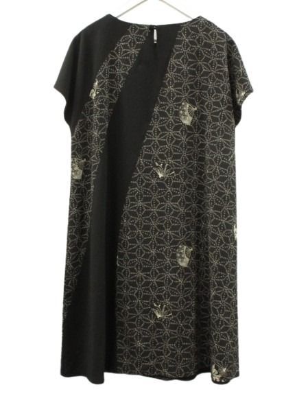 シセンドウ 詩仙堂 HITOSHI TAMURA ちりめん 縮緬 チュニック