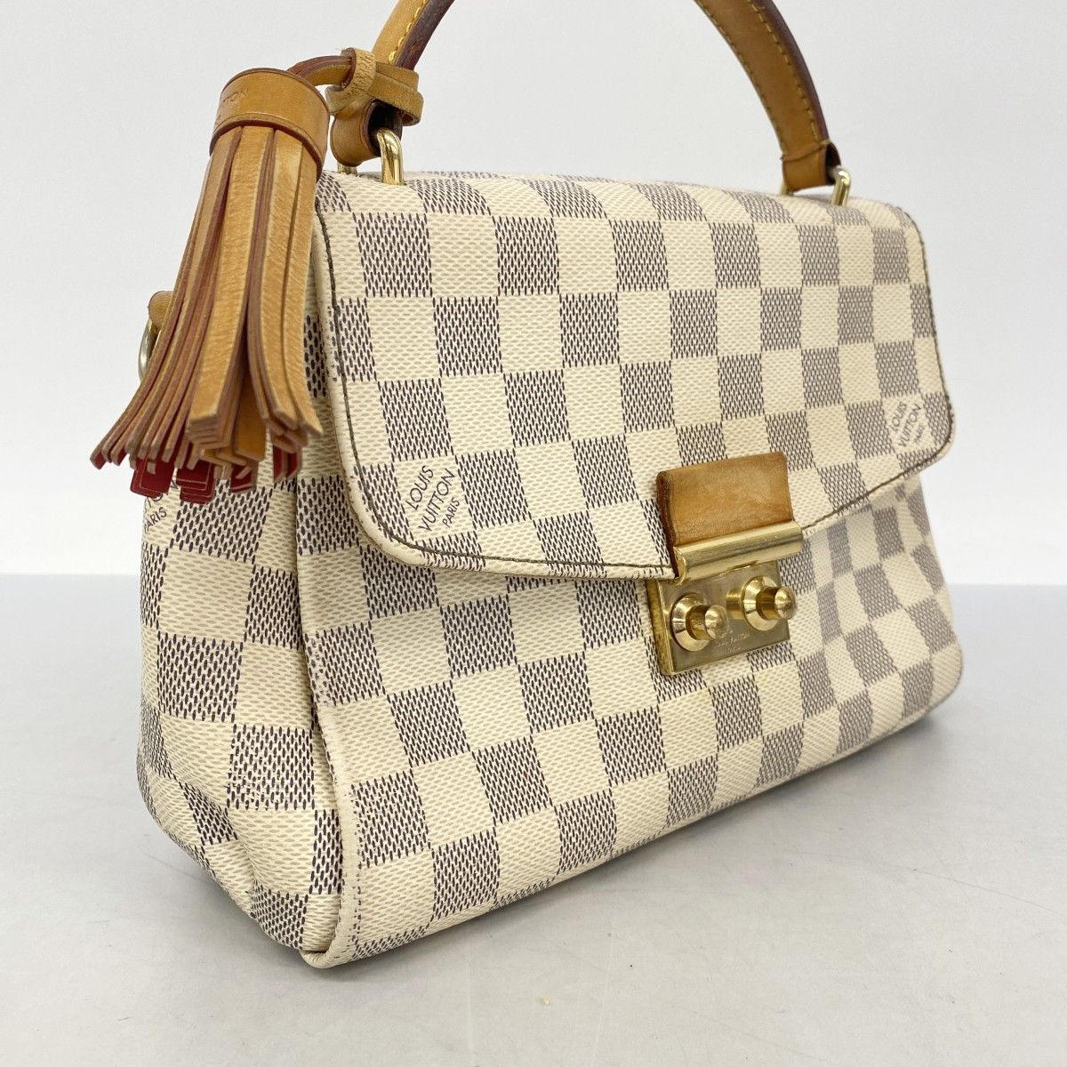 5pd5413】ルイヴィトン ハンドバッグ ダミエ・アズール クロワゼット