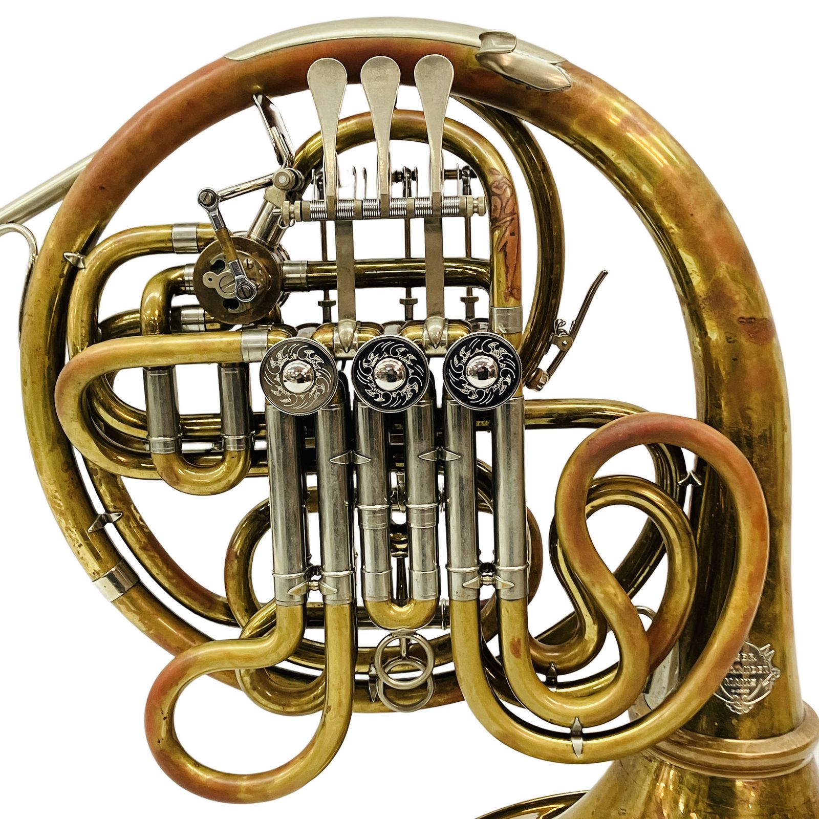 GEBR ALEXANDER MAINZ Model 103 ダブルホルン マウスピース ケース