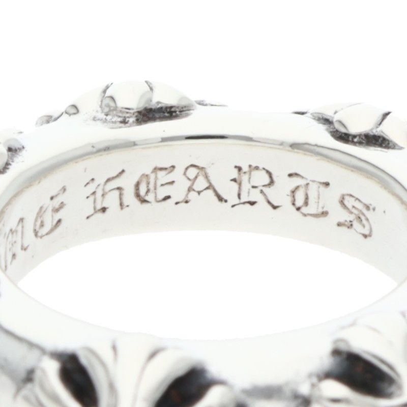 クロムハーツ CROSS BAND/クロスバンド シルバーリング メンズ 6.5号