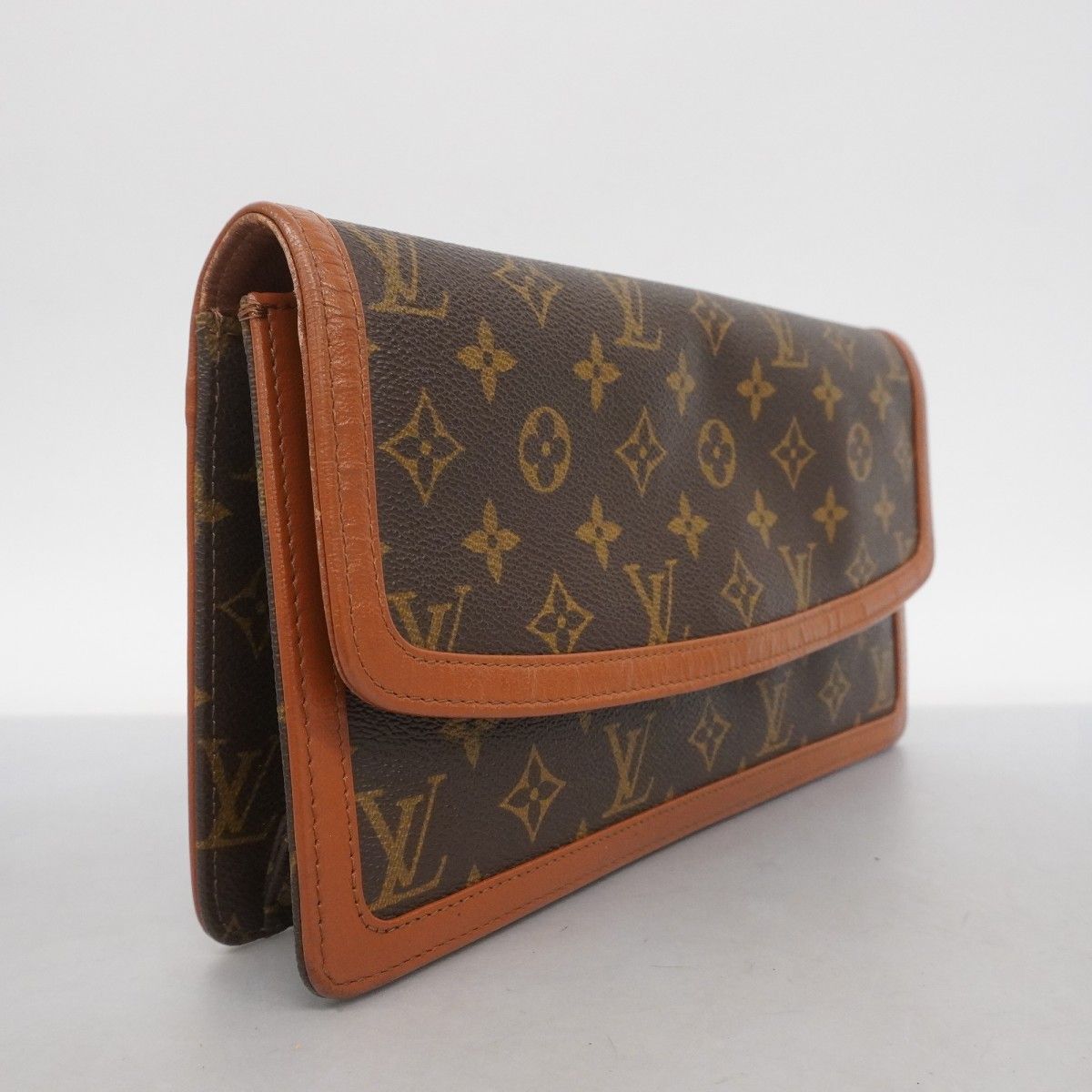 5pd5285】ルイヴィトン クラッチバッグ モノグラム ポシェットダムGM