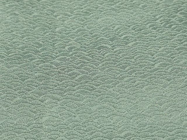 平和屋本店□色無地 まとめて 3点 人物 風景 さざ波 杢目 地紋 など