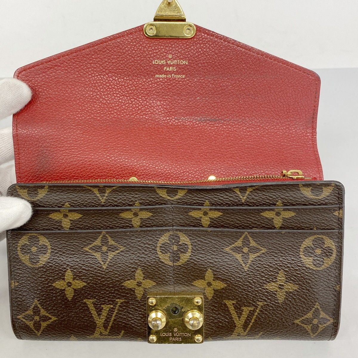 5pd5408】ルイヴィトン 長財布 モノグラム ポルトフォイユパラス