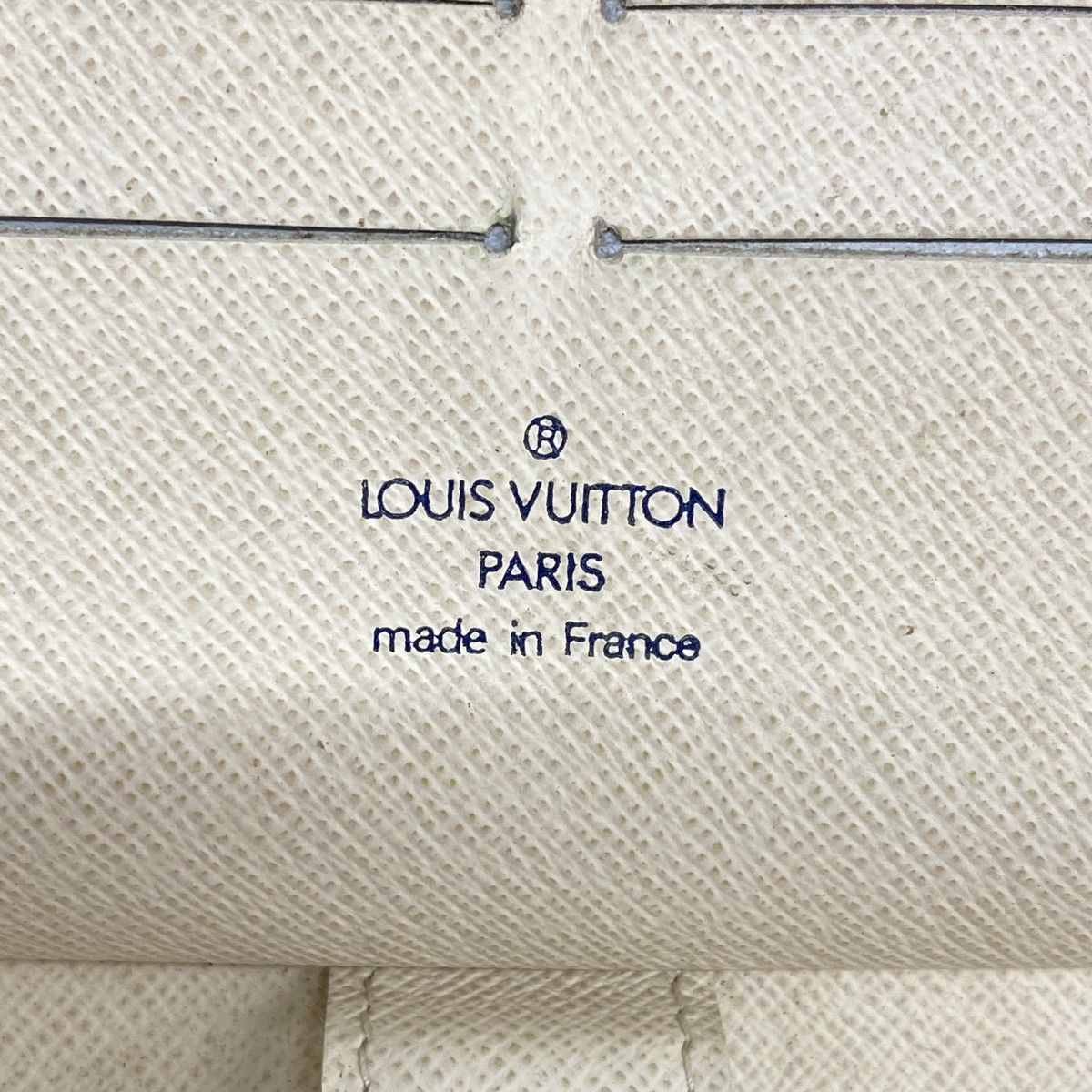 5pd5444】ルイヴィトン 長財布 ダミエ・アズール ジッピー