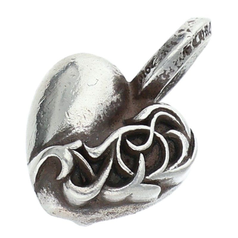 クロムハーツ #B STACK HEART V2/ハートスタックチャーム シルバー