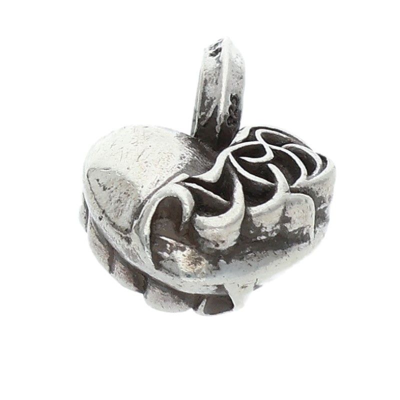 クロムハーツ #B STACK HEART V2/ハートスタックチャーム シルバー