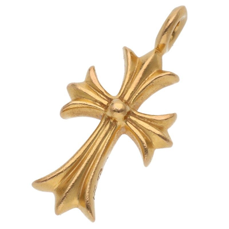 クロムハーツ 22K TNY CRSF P/DMND/タイニーファットクロス PAVEダイヤ