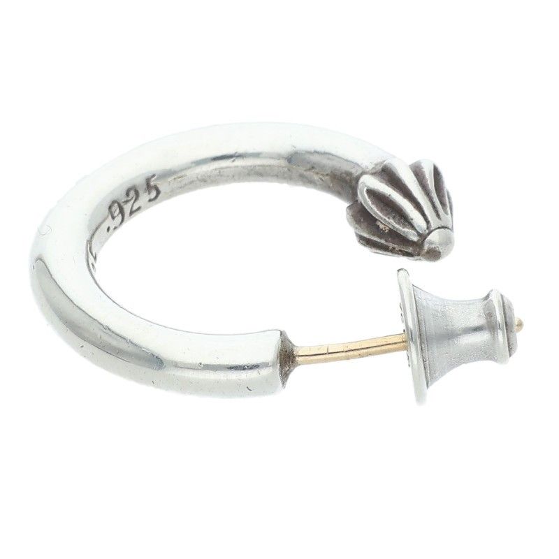CH (クロムハーツ) HOOP PLAIN プレーン フープピアス シルバー CHROME HEARTS(クロムハーツ) HOOP PLAIN プレーン フープピアス