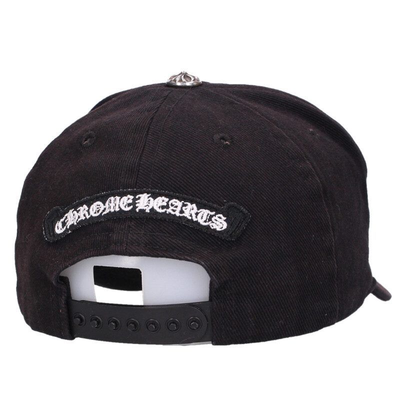 クロムハーツ TRUCKER CAP/デニムトラッカー スクロールラベル刺繍