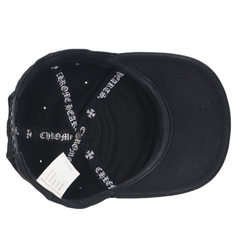 クロムハーツ TRUCKER CAP/デニムトラッカー スクロールラベル刺繍