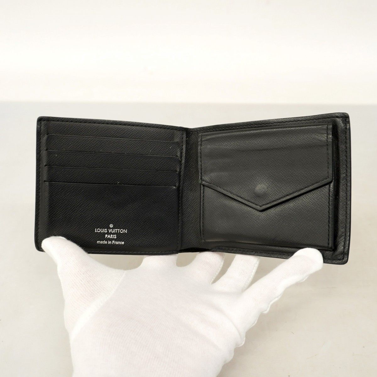 j47　マルコ　ルイヴィトン　二つ折り財布　ダミエグラフィット　ブラック j47 マルコ ルイヴィトン 二つ折り財布 ダミエグラフィット ブラック