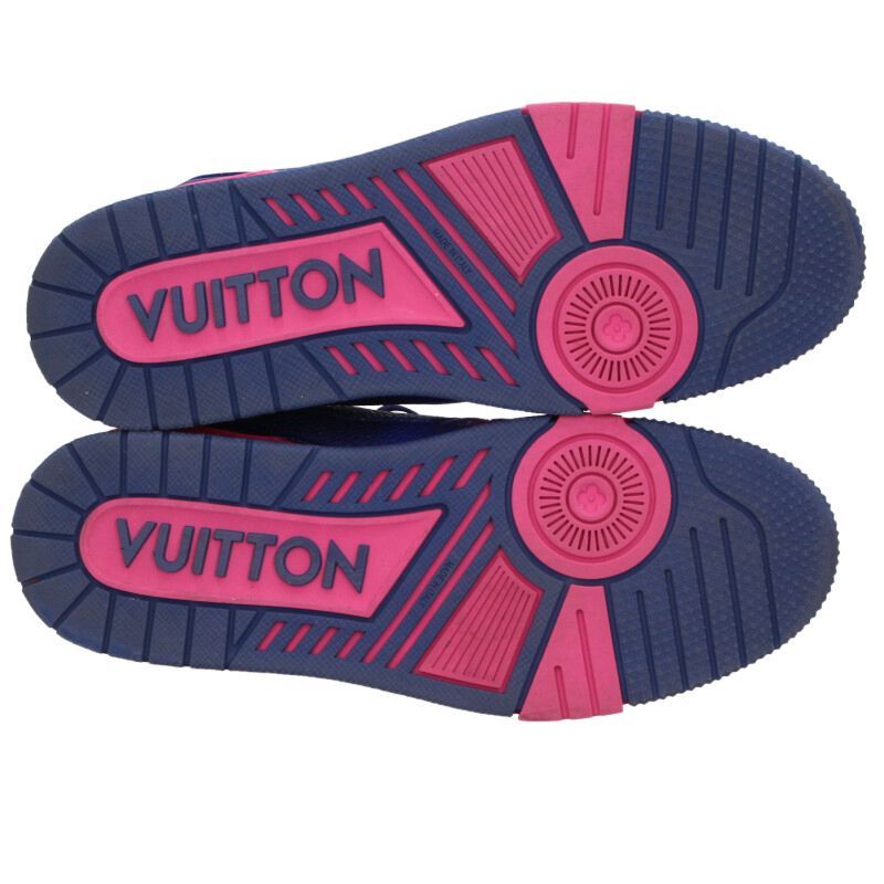 ルイヴィトン LVトレーナー・ライン グラデーションレザーローカット