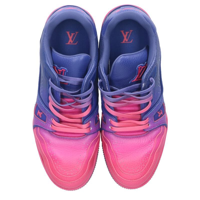 ルイヴィトン LVトレーナー・ライン グラデーションレザーローカット