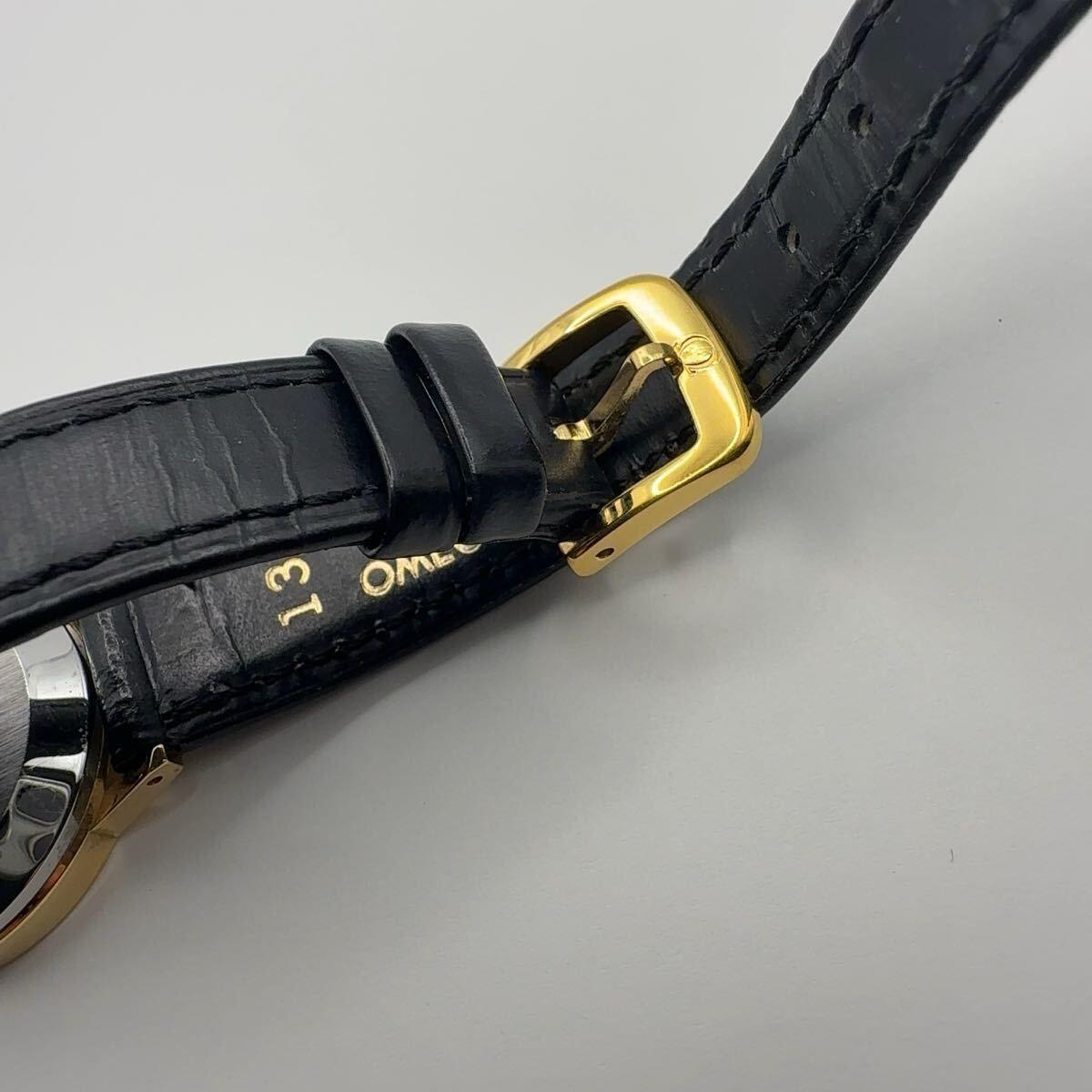 OMEGA オメガ De Ville デビル クオーツ レディース プッシュ式 腕時計