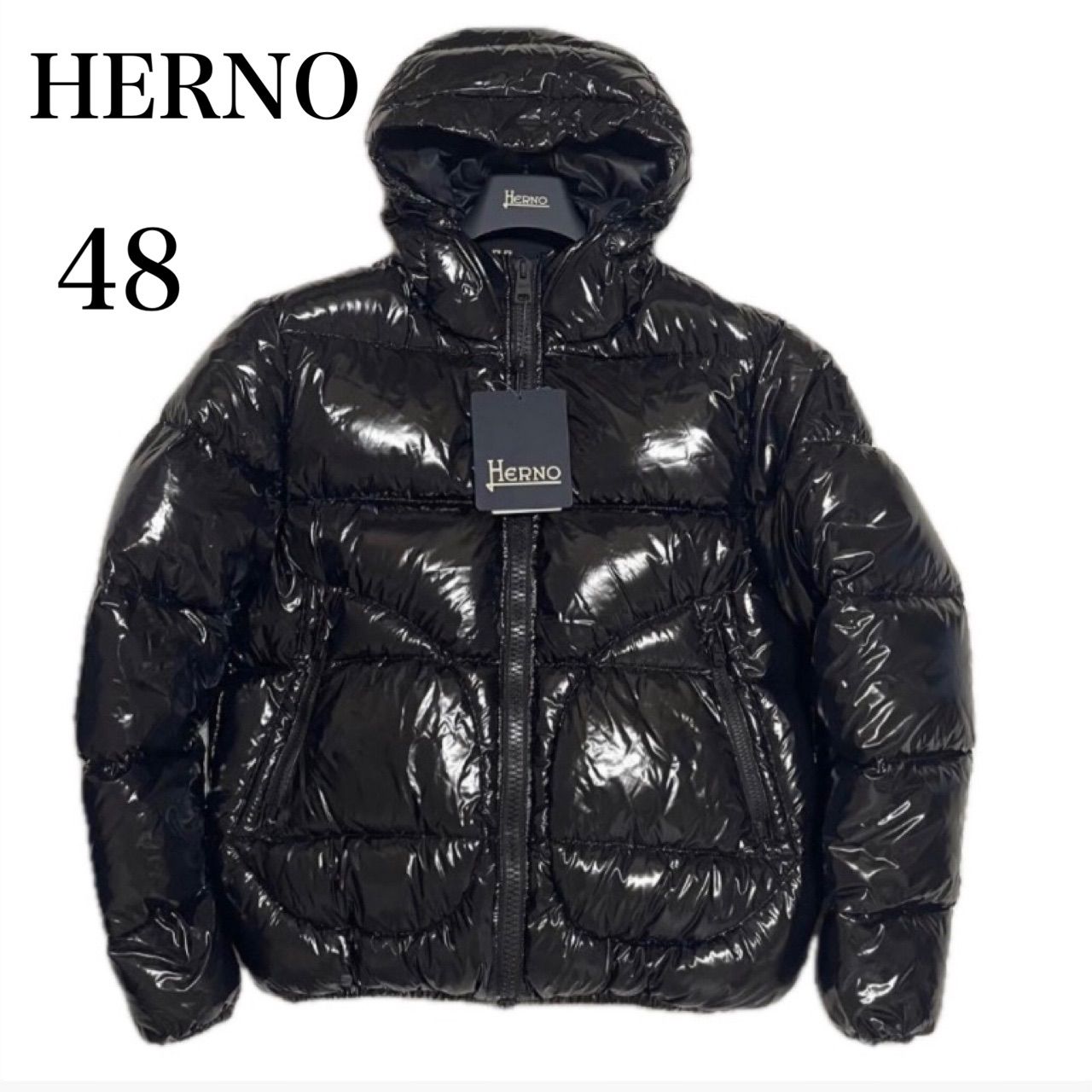【タグ付き】HERNO ヘルノ GLOSS グロッシー ダウンジャケット 美品 HERNO ヘルノ GLOSS グロッシー ダウンジャケット 美品 PI0769U