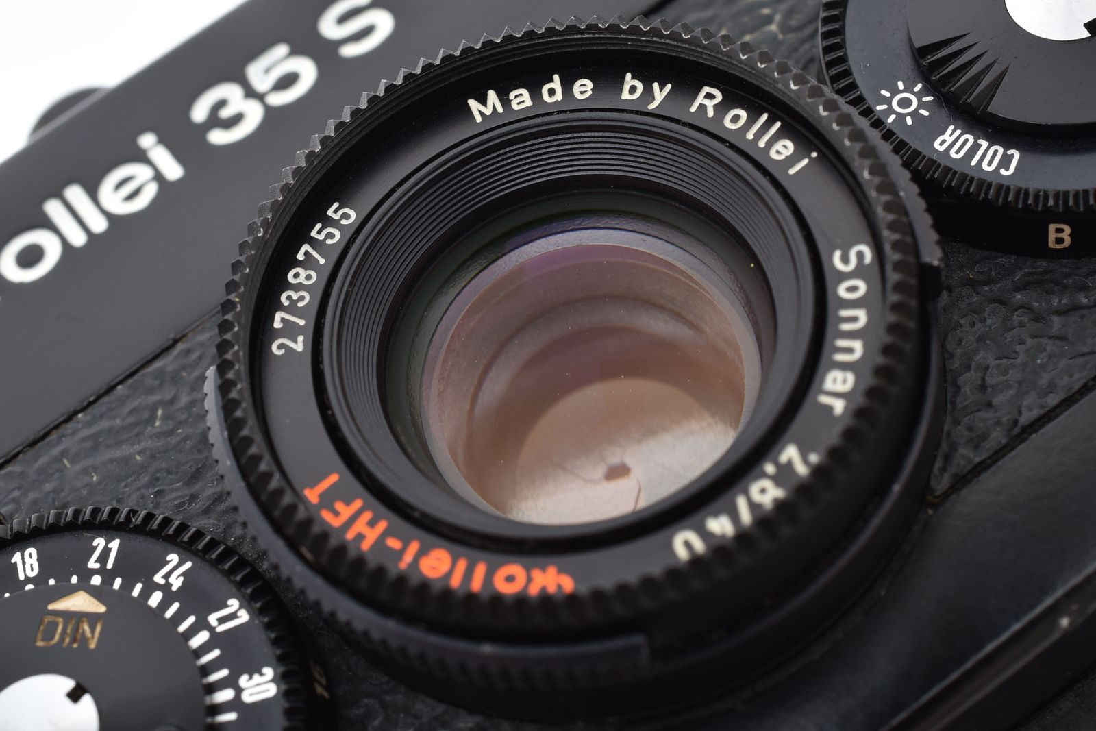 Rollei ローライ 35S 40mm F2.8 ブラック 0138 Rollei 35S Black