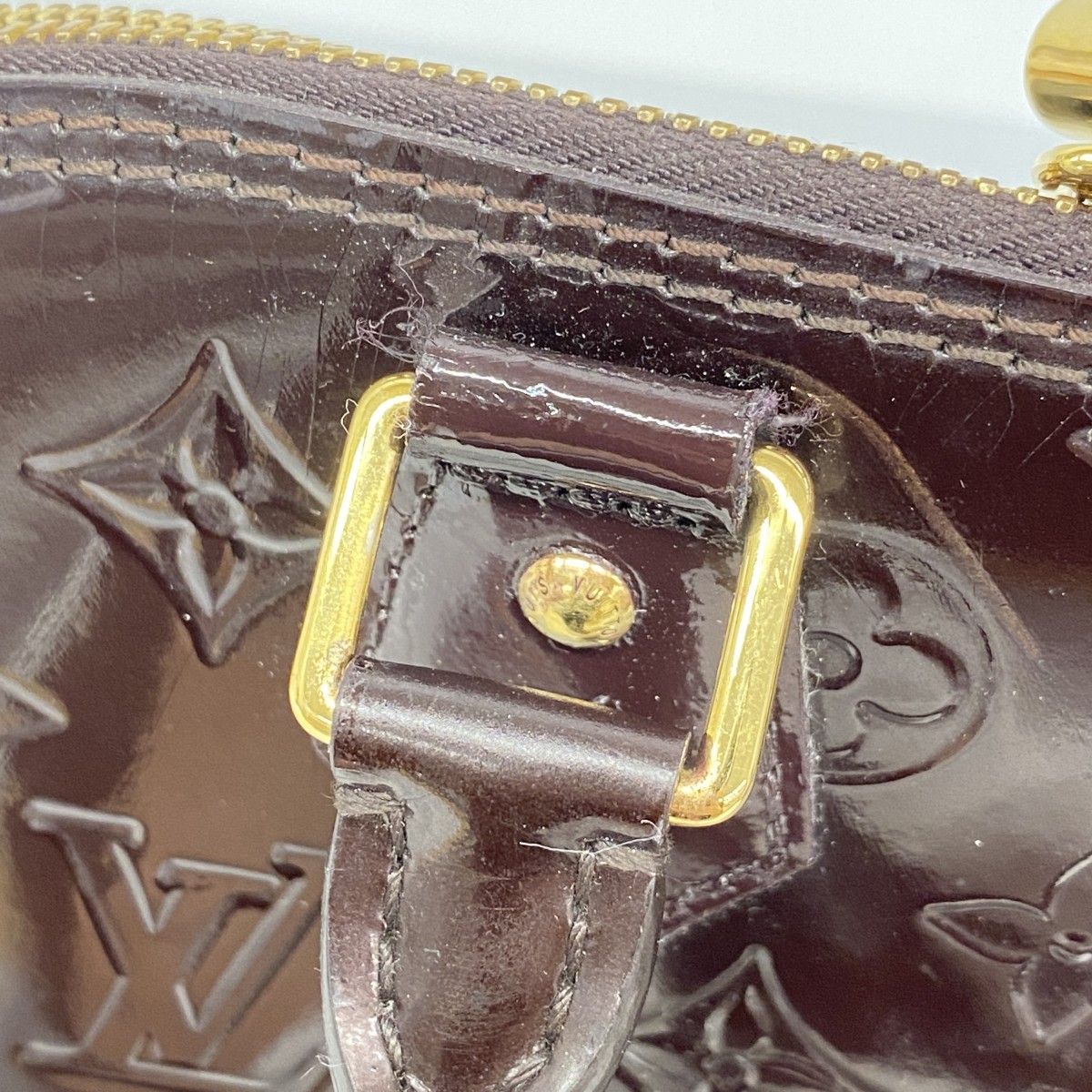 5pd5725】ルイヴィトン ハンドバッグ ヴェルニ アルマPM M91611