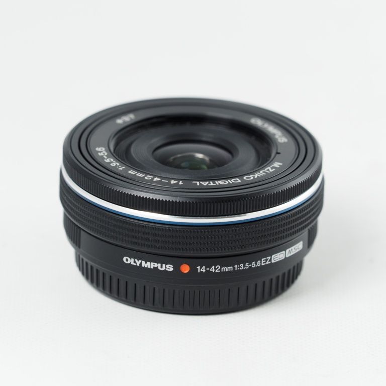 OLYMPUS M.ZUIKO DIGITAL ED 14-42mm F3.5-5.6 EZ ブラック オリンパス