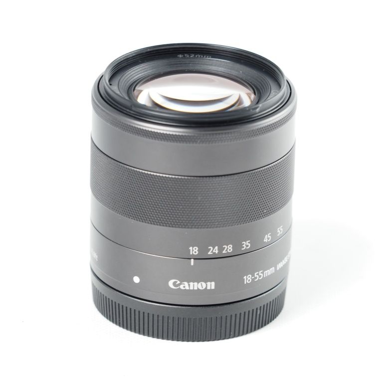 Canon キヤノン 標準ズームレンズ EF-M 18-55mm F3.5-5.6IS STM ミラー