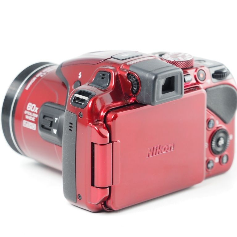 Nikon COOLPIX P600 光学60倍 1600万画素 レッド P600RD ニコン