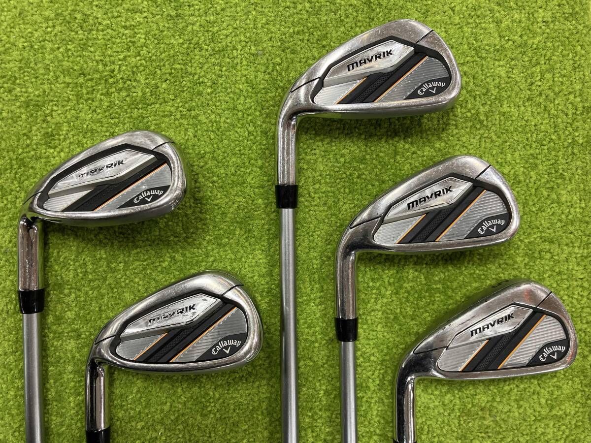 レフティ】キャロウェイMAVRIK アイアンセット タ96☆希少左利き用