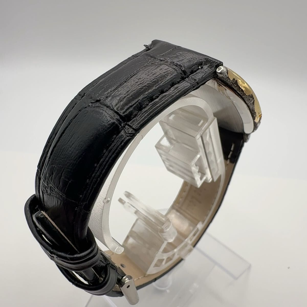 OMEGA オメガ De Ville デビル クォーツ スクエア プッシュ式 腕時計