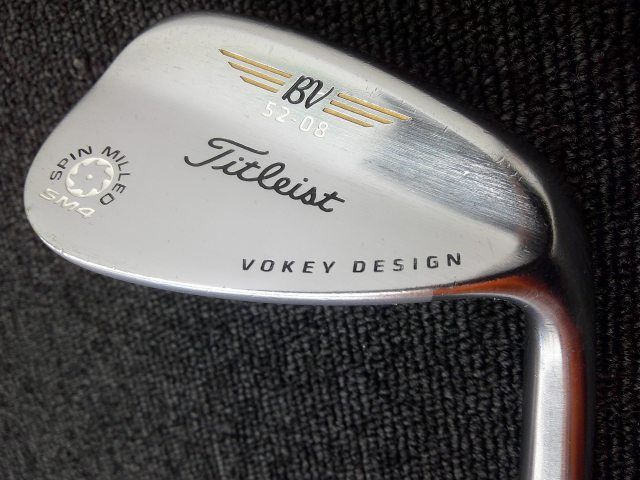 中古 タイトリスト ボーケイ・ウェッジスピンミルドSM4ツアークローム