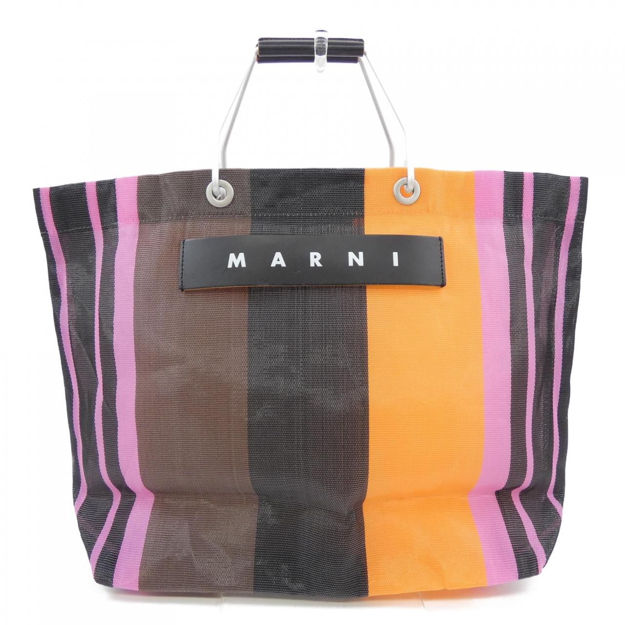 マルニ MARNI MARNI MARKETストライプバッグ SHMHR08A0 BAG 【公式通販】
