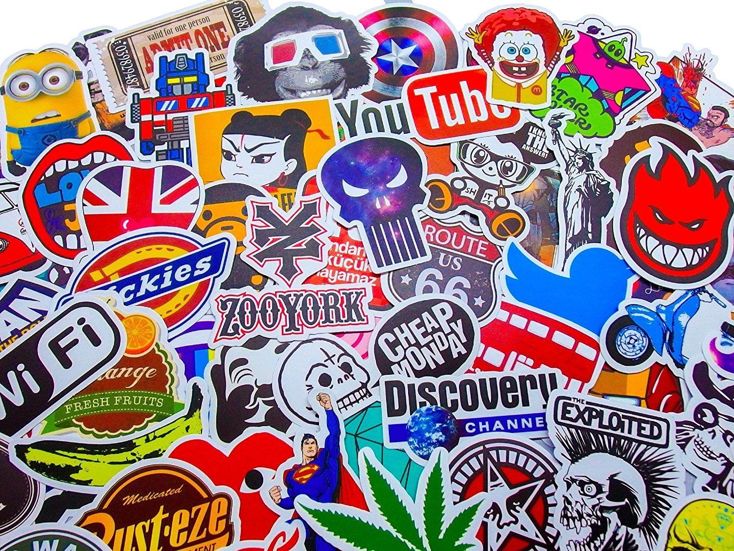 フォロー割】100枚セット ステッカー - メルカリ