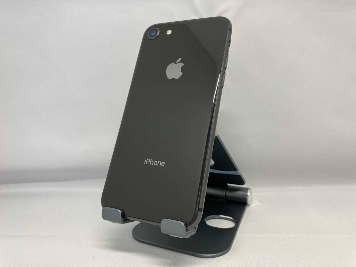 docomo 【SIMロックなし】MQ782J/A iPhone 8 64GB スペースグレー