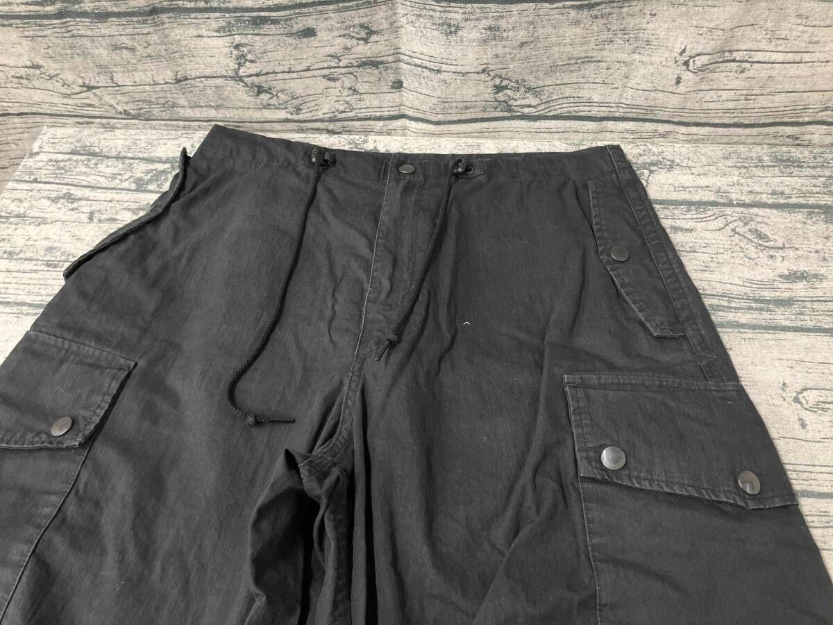 NEEDLES ニードルス 0T093 NEPENTHES カーゴパンツ Sサイズ ブラック