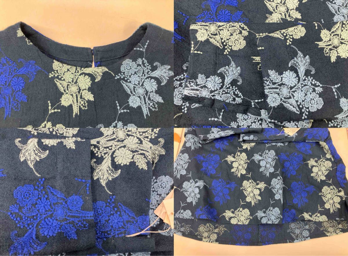 Cotton House Aya コットンハウスアヤ 長袖カットソー ブルー