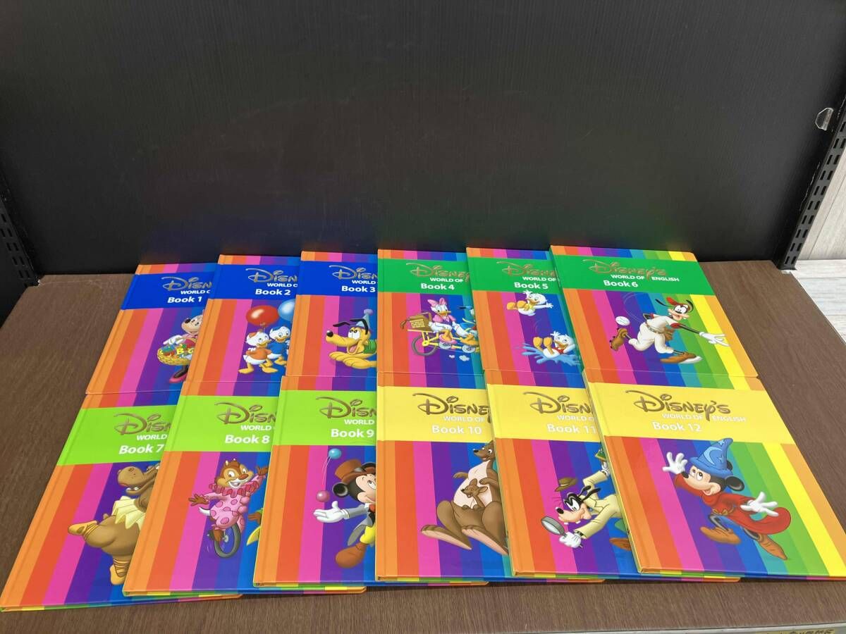 ディズニー WORLD OF ENGLISH Book 12冊セット 英語 英語教育 - メルカリ