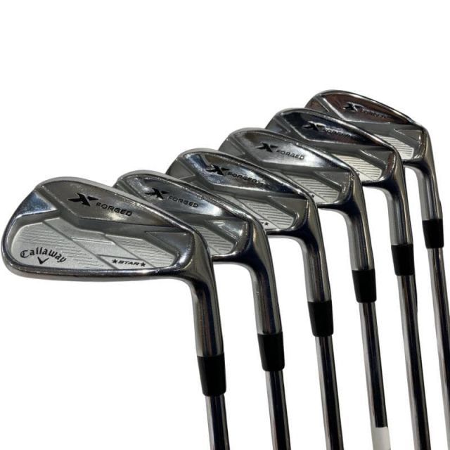 キャロウェイ X FORGED STAR 6本MODUS3 Tour105 S 中古】 キャロウェイ X FORGED STAR 6S アイアンセット IR NS PRO